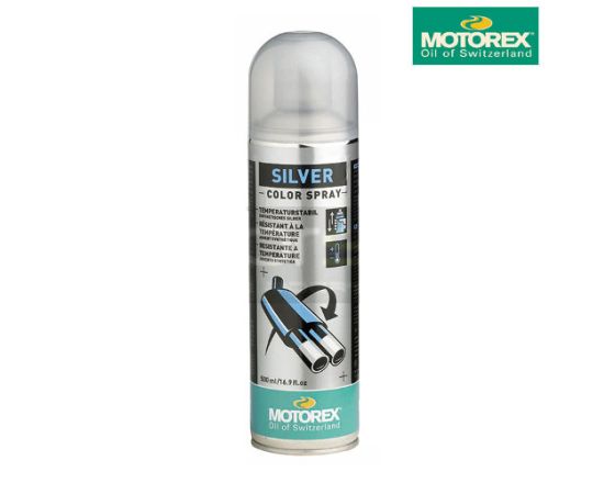 Σπρέι ασημί χρώματος Motorex Silver Spray 500ml