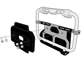 GIVI TL3112KIT για τοποθέτηση εργαλειοθήκης S250 σε PL3112 & CAM (DL 650 V-Strom '17-'24)