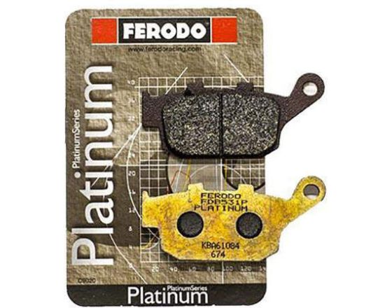 ΤΑΚΑΚΙΑ FERODO - Platinum πίσω FDB531P ΤΑΚΑΚΙΑ FERODO - Platinum πίσω FDB531P