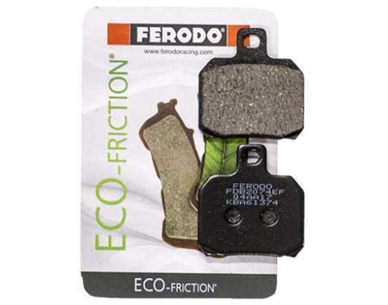 ΤΑΚΑΚΙΑ FERODO - Οργανικά πίσω FDB2074EF ΤΑΚΑΚΙΑ FERODO - Οργανικά πίσω FDB2074EF