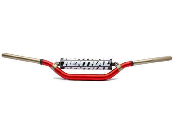 Τιμόνι RENTHAL Twinwall® RC "28,6mm" (κόκκινο) με Pad | 997-01
