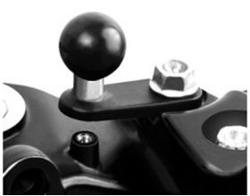 ΑΝΤΑΠΤΟΡΑΣ RAM MOUNT® - κάτω βάση στήριξης σε καθρέπτη 11mm -  ΑΝΤΑΠΤΟΡΑΣ RAM MOUNT® - κάτω βάση στήριξης σε καθρέπτη 11mm -