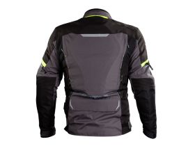 ΜΠΟΥΦΑΝ ΜΗΧΑΝΗΣ NORDCODE - Senegal jacket dark grey/fluo - 