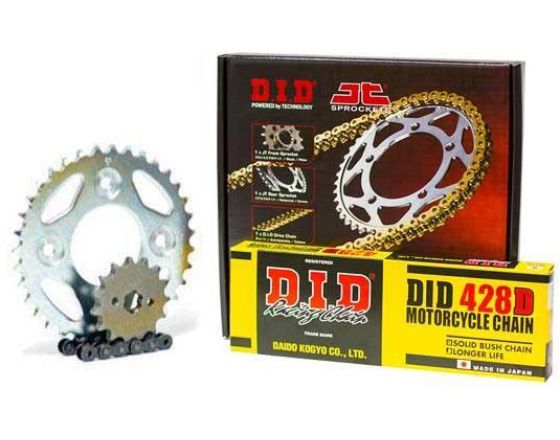 ΣΕΤ ΑΛΥΣΙΔΟΓΡΑΝΑΖΑ DID-JT - Yamaha Crypton X 135 | Μαύρη Αλυσίδα 428 (D) ΣΕΤ ΑΛΥΣΙΔΟΓΡΑΝΑΖΑ DID-JT - Yamaha Crypton X 135 | Μαύρη Αλυσίδα 428 (D)