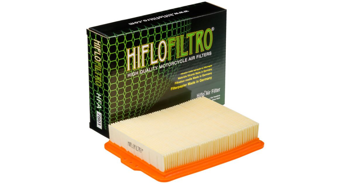 Filtre à Air Hiflofiltro HFA7801 - Compatible BMW Motos Série F, Référence OE 13728561572