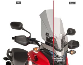 ΖΕΛΑΤΙΝΑ ΜΗΧΑΝΗΣ PUIG - 8901W διάφανη touring Honda CB500X '16-'24 -  ΖΕΛΑΤΙΝΑ ΜΗΧΑΝΗΣ PUIG - 8901W διάφανη touring Honda CB500X '16-'24 -