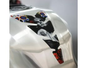 Αυτοκόλλητο ρεζερβουάρ Puig 1D Moon silver | 9139P - 