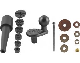 ΑΝΤΑΠΤΟΡΑΣ RAM MOUNT® - κάτω βάση στήριξης σε τιμονόπλακα ΑΝΤΑΠΤΟΡΑΣ RAM MOUNT® - κάτω βάση στήριξης σε τιμονόπλακα