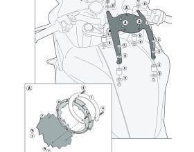 TANKLOCK KIT GIVI - BF16 -  TANKLOCK KIT GIVI - BF16 -