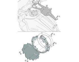 TANKLOCK KIT GIVI - BF21 - 