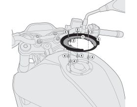 TANKLOCK KIT GIVI - BF31 - 