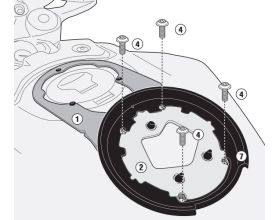TANKLOCK KIT GIVI - BF38 - 