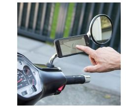 ΒΑΣΗ ΚΙΝΗΤΟΥ SP CONNECT™ - Moto Mirror LT Samsung S10 Plus Βάση καθρέπτη + Θήκη - 