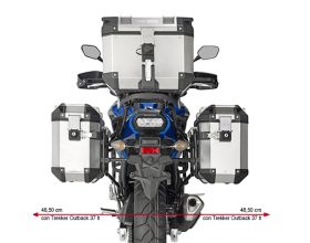 ΠΛΑΪΝΕΣ ΒΑΣΕΙΣ ΒΑΛΙΤΣΑΣ GIVI - PL1146CAM Honda NC 750X / 750S '16-'20 - 