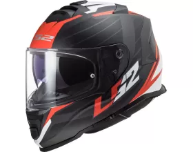 ΚΡΑΝΟΣ ΜΗΧΑΝΗΣ LS2 - Storm FF800 Nerve mat black/red