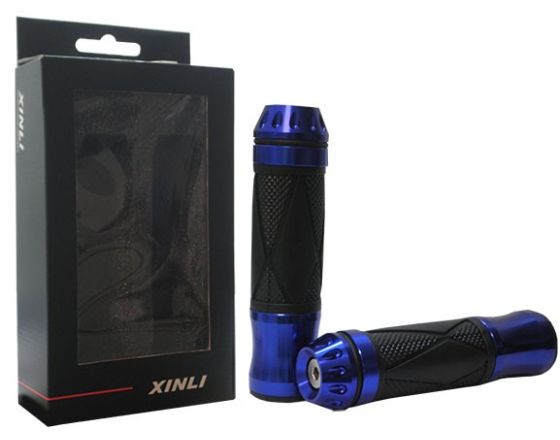 ΧΕΙΡΟΛΑΒΕΣ ΜΗΧΑΝΗΣ XINLI - Alloy XL-276A με αντίβαρα blue