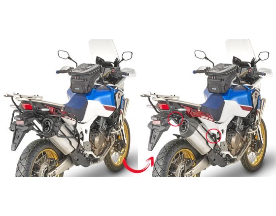 ΠΛΑΪΝΕΣ ΒΑΣΕΙΣ ΒΑΛΙΤΣΑΣ GIVI - PLR1161 ταχείας αποδέσμευσης Honda CRF1000L Africa Twin '18-'19