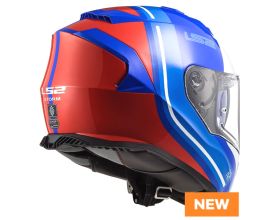 ΚΡΑΝΟΣ ΜΗΧΑΝΗΣ LS2 - Storm FF800 Slant blue/red -  ΚΡΑΝΟΣ ΜΗΧΑΝΗΣ LS2 - Storm FF800 Slant blue/red -