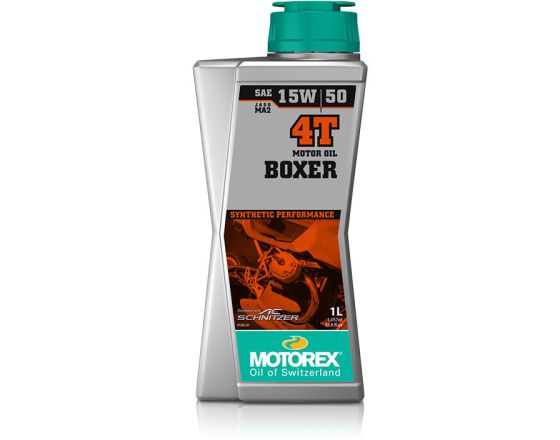 Λάδι 4T Boxer 15W/50 Motorex 100% συνθετικό 1 Lt 