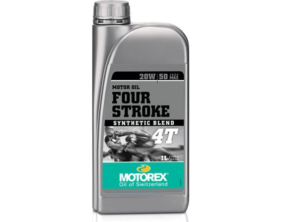 Λάδι 4T 4-Stroke 20W/50 Motorex ημισυνθετικό 1 Lt 