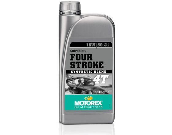 Λάδι 4T 4-Stroke 15W/50 Motorex ημισυνθετικό 1 Lt 