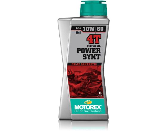 Λάδι 4T Power Synthetic 10W/60 Motorex 100% συνθετικό 1 Lt 
