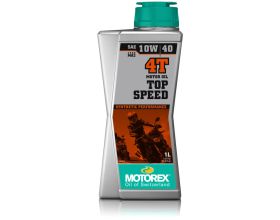 Λάδι 4T Top Speed 10W/40 Motorex συνθετικό 1 Lt  Λάδι 4T Top Speed 10W/40 Motorex συνθετικό 1 Lt