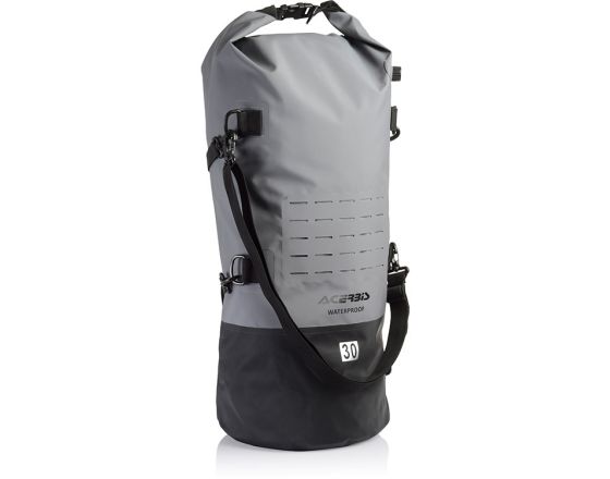 ΣΑΚΟΣ ΜΗΧΑΝΗΣ ACERBIS - X-Water Roller ουράς black/grey 30lt