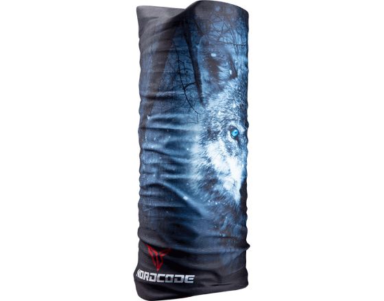 ΦΟΥΛΑΡΙ NORDCODE - tube neck 12 Wolf black/grey