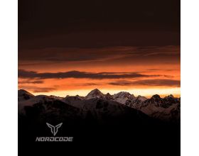 ΦΟΥΛΑΡΙ NORDCODE - tube neck 9 Canyon black/orange - 