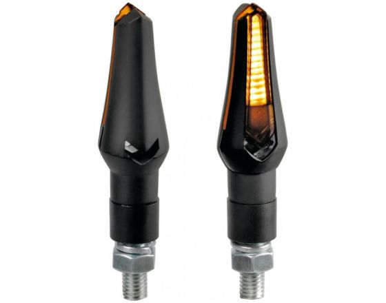 ΦΛΑΣ ΜΗΧΑΝΗΣ LAMPA - Zephyr LED 12v SMD black | 90493