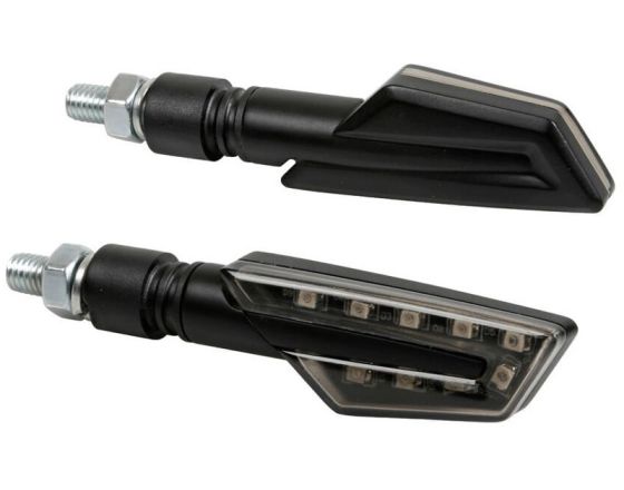 ΦΛΑΣ ΜΗΧΑΝΗΣ LAMPA - Ciclon LED 12v SMD black | 90473