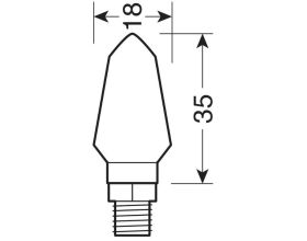 ΦΛΑΣ ΜΗΧΑΝΗΣ LAMPA - Micro LED 12v SMD black | 90475 - 