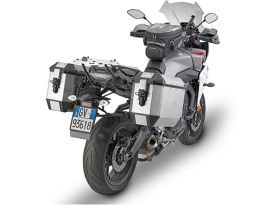 ΠΛΑΪΝΕΣ ΒΑΛΙΤΣΕΣ GIVI - Alaska Trekker aluminium ALA36APACK2 silver σετ Monokey® - 