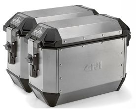 ΠΛΑΪΝΕΣ ΒΑΛΙΤΣΕΣ GIVI - Alaska Trekker aluminium ALA36APACK2 silver σετ Monokey® ΠΛΑΪΝΕΣ ΒΑΛΙΤΣΕΣ GIVI - Alaska Trekker aluminium ALA36APACK2 silver σετ Monokey®