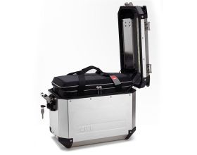 ΠΛΑΪΝΗ ΔΕΞΙΑ ΒΑΛΙΤΣΑ GIVI - Trekker OBKN48R Outback silver Monokey® -  ΠΛΑΪΝΗ ΔΕΞΙΑ ΒΑΛΙΤΣΑ GIVI - Trekker OBKN48R Outback silver Monokey® -