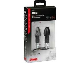ΦΛΑΣ ΜΗΧΑΝΗΣ LAMPA - Atom LED 12v-21w black | 90101 - 