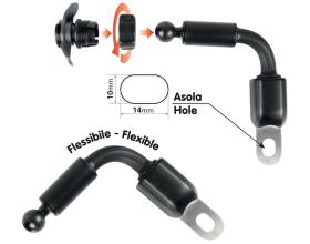 ΑΝΤΑΠΤΟΡΑΣ LAMPA - Opti Arm βάση καθρέπτη | 90439 - 