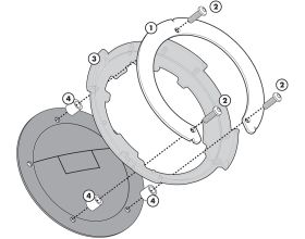 TANKLOCK KIT GIVI - BF20 TANKLOCK KIT GIVI - BF20