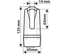 ΛΟΥΚΕΤΟ ΔΙΣΚΟΦΡΕΝΟΥ LAMPA - Claw XS | 90634 - 