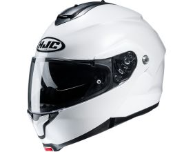ΚΡΑΝΟΣ ΜΗΧΑΝΗΣ HJC - Flip-Up C91N 22.06 pearl white ΚΡΑΝΟΣ ΜΗΧΑΝΗΣ HJC - Flip-Up C91N 22.06 pearl white