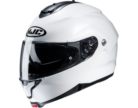 ΚΡΑΝΟΣ ΜΗΧΑΝΗΣ HJC - Flip-Up C91N 22.06 pearl white ΚΡΑΝΟΣ ΜΗΧΑΝΗΣ HJC - Flip-Up C91N 22.06 pearl white