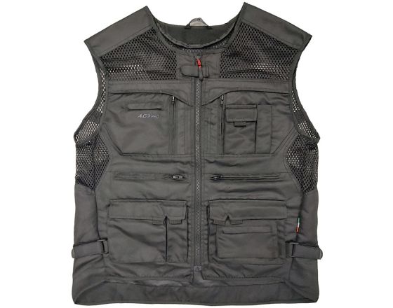 ΓΙΛΕΚΟ ΜΗΧΑΝΗΣ AGVPRO - Summer Vest black