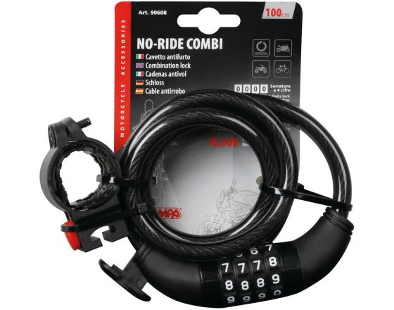 ΚΛΕΙΔΑΡΙΑ ΚΡΑΝΟΥΣ LAMPA - No Ride Combi με συνδυασμό | 90608