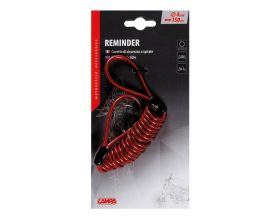 Σπιράλ υπενθύμισης λουκέτου Lampa κόκκινο | 90673 - 