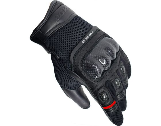 ΓΑΝΤΙΑ ΜΗΧΑΝΗΣ AGVPRO - Spider Evo 2.0 Carbon black/red