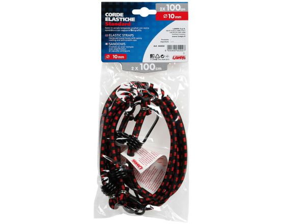 Lampa ελαστικά χταπόδια Ø 10 mm - 100 cm | 2 τεμάχια