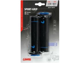 ΧΕΙΡΟΛΑΒΕΣ ΜΗΧΑΝΗΣ LAMPA - Sport Grip black/blue 90581 - 