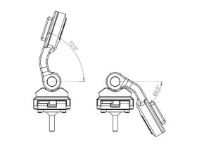 ΑΝΤΑΠΤΟΡΑΣ SP CONNECT™ - Brake Mount βάση προσαρμογής σε δοχείο υγρών φρένων -  ΑΝΤΑΠΤΟΡΑΣ SP CONNECT™ - Brake Mount βάση προσαρμογής σε δοχείο υγρών φρένων -