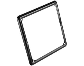 Lampa τετράγωνο μεταλλικό πλαίσιο πινακίδας black | 90481